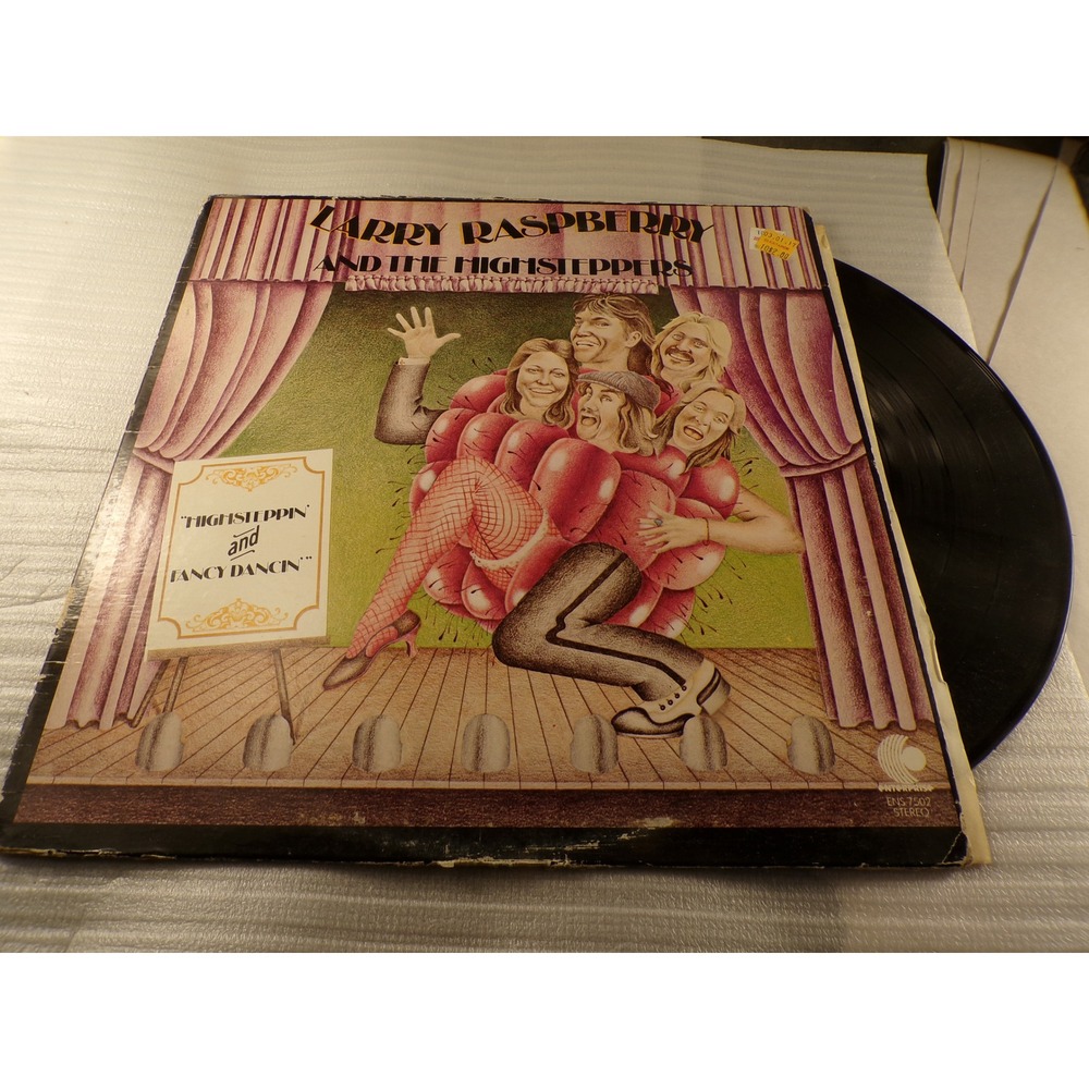 Larry Raspberry Highsteppin and Fancy Dancin Vinyl LP 1974 Enterprise ENS-7502